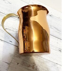 Coppercraft Guild copper and brass pitcher
